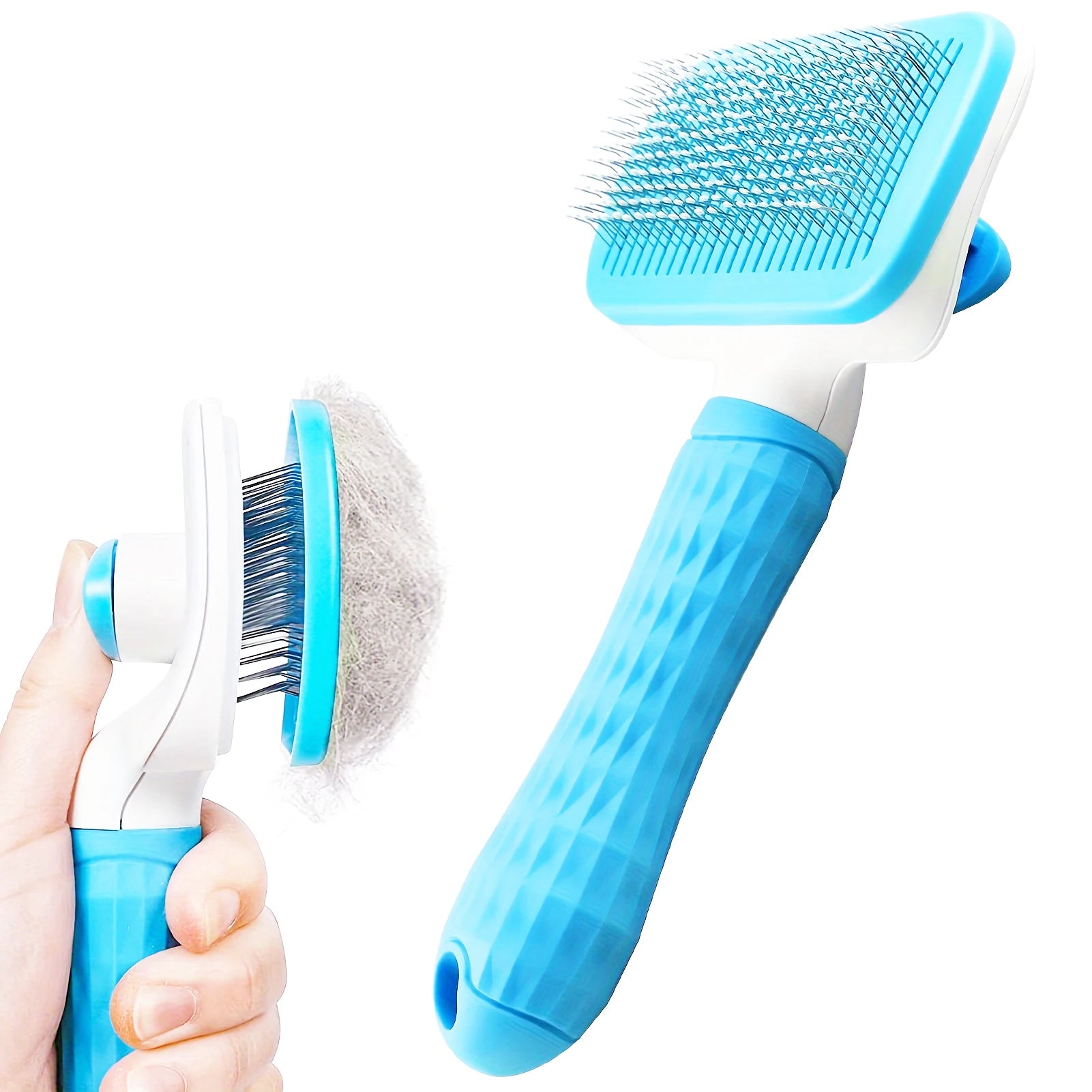 Stainless Steel Self-Cleaning Brush