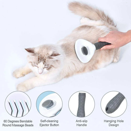 FurFree Self Cleaning Brush for Dogs and Cats