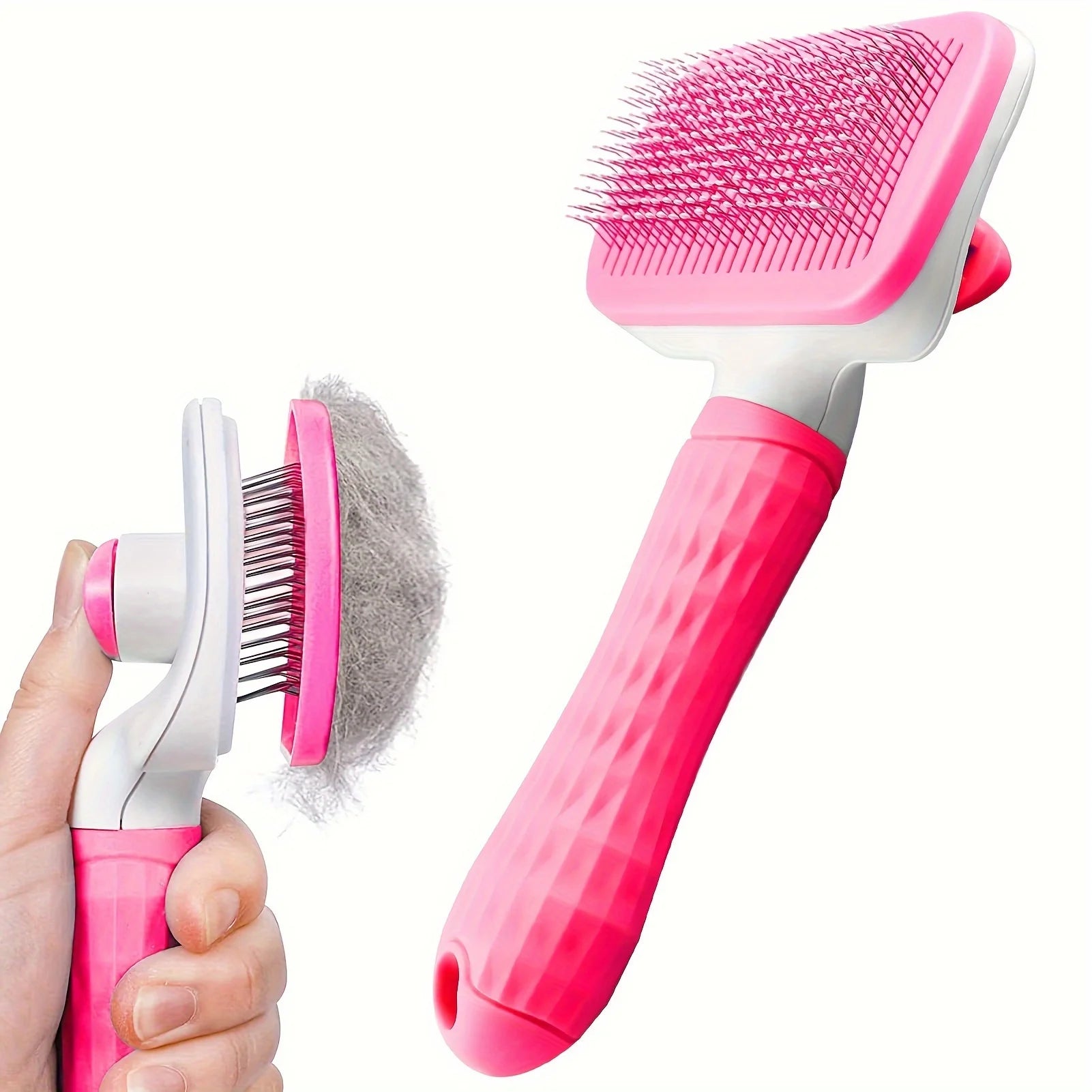 Stainless Steel Self-Cleaning Brush