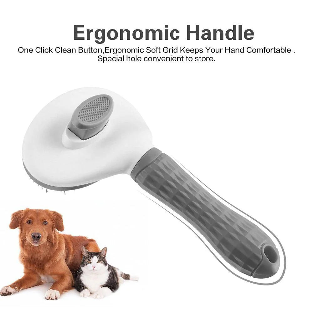 FurFree Self Cleaning Brush for Dogs and Cats